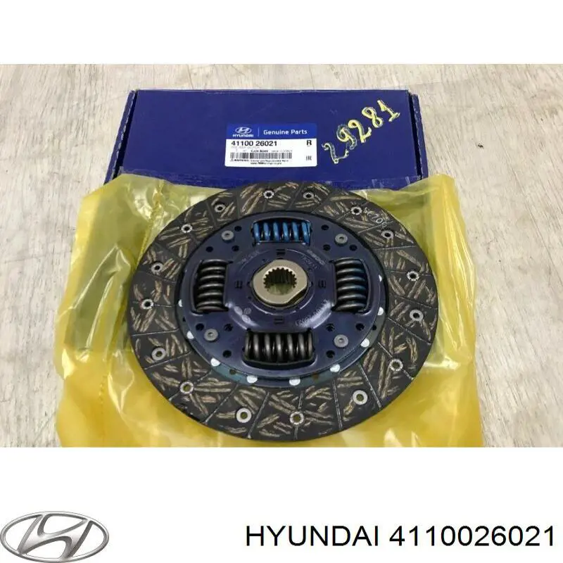 Диск сцепления Hyundai/Kia 4110026021 цена, от 83.33 USD