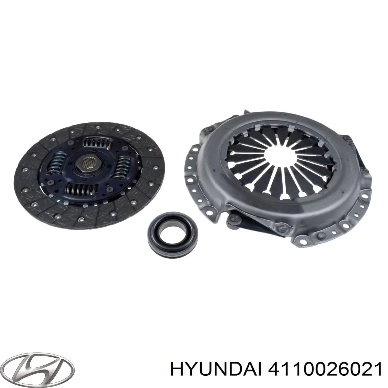 4110026021 Hyundai/Kia disco de embraiagem