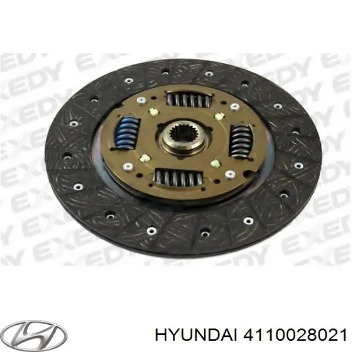 Диск сцепления Hyundai/Kia 4110028021 цена, от 39.83 USD