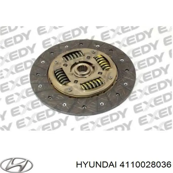 Купить 4110028036 Hyundai/Kia Диск сцепления