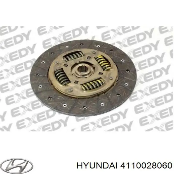 Купить 4110028060 Hyundai/Kia Диск сцепления