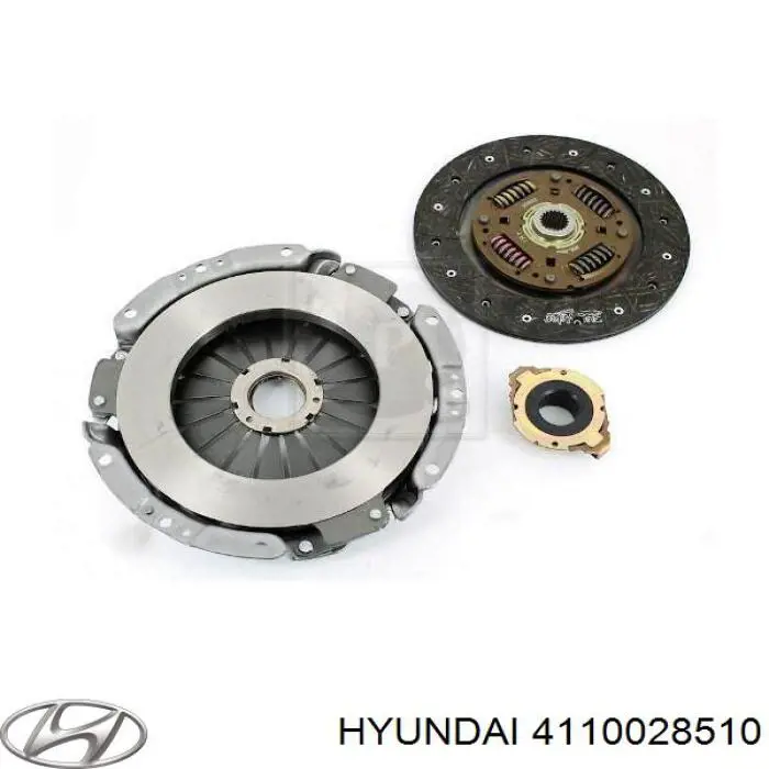 Диск сцепления 4110028510 Hyundai/Kia