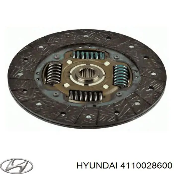 4110028600 Hyundai/Kia диск сцепления