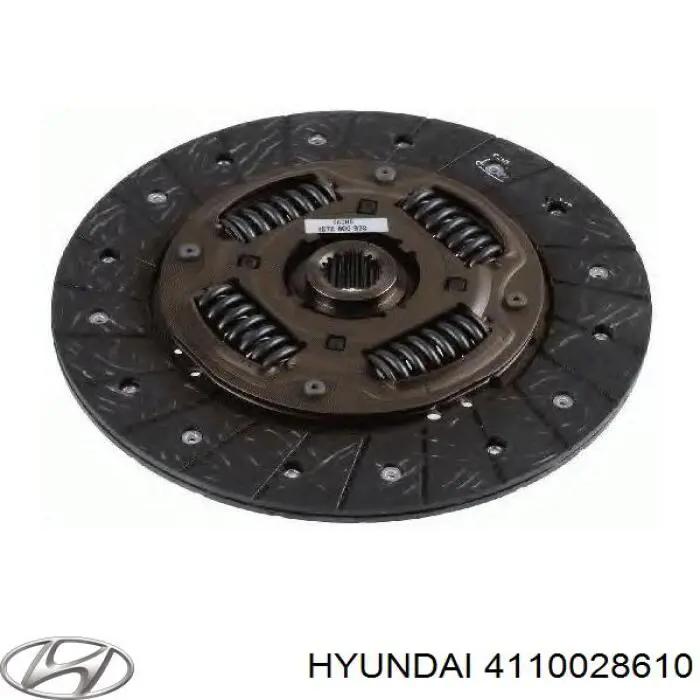 4110028610 Hyundai/Kia disco de embraiagem