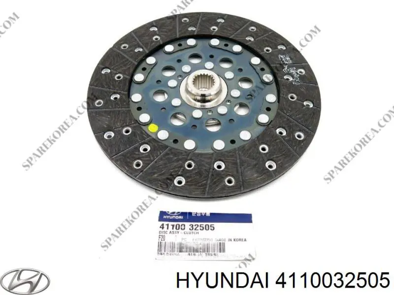 Диск сцепления 4110032505 Hyundai/Kia