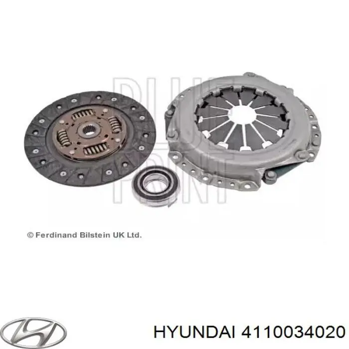 Купить 4110034020 Hyundai/Kia Диск сцепления