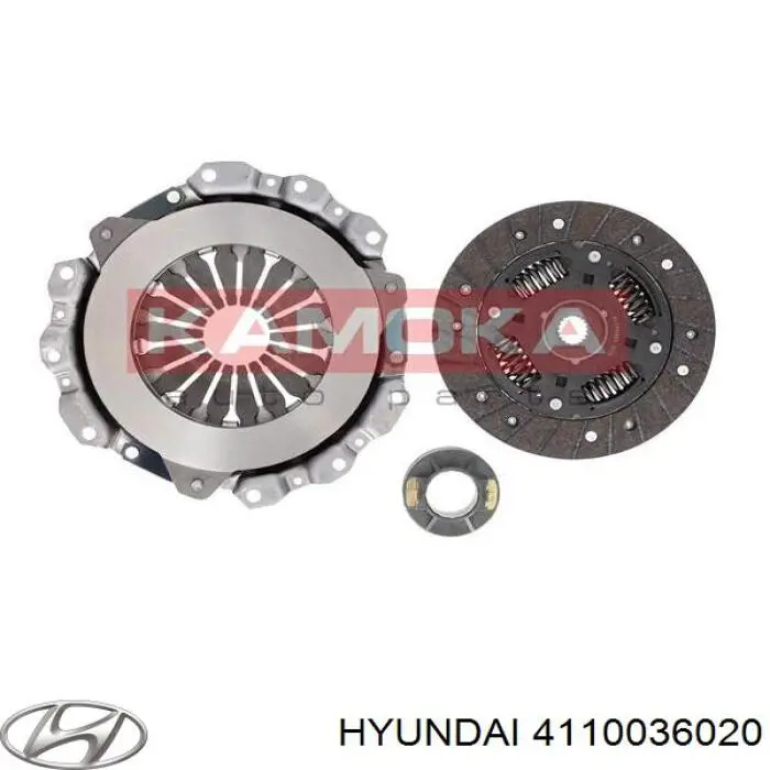 4110036020 Hyundai/Kia disco de embraiagem