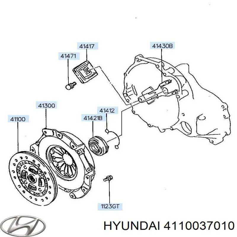  4110037010 Hyundai/Kia