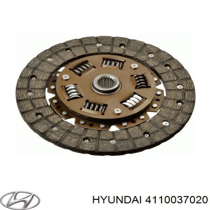 Диск сцепления 4110037020 Hyundai/Kia