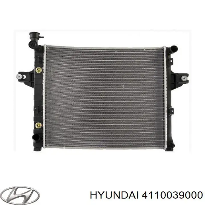 Диск сцепления Hyundai/Kia 4110039000