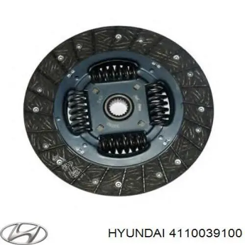 4110039100 Hyundai/Kia диск сцепления