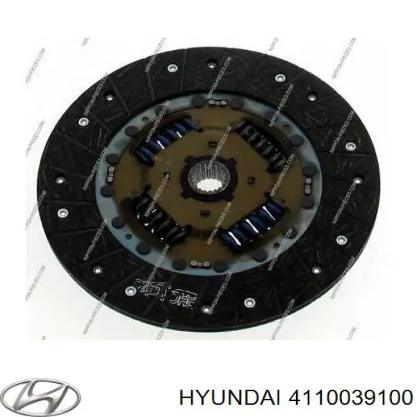 Купить 4110039100 Hyundai/Kia Диск сцепления