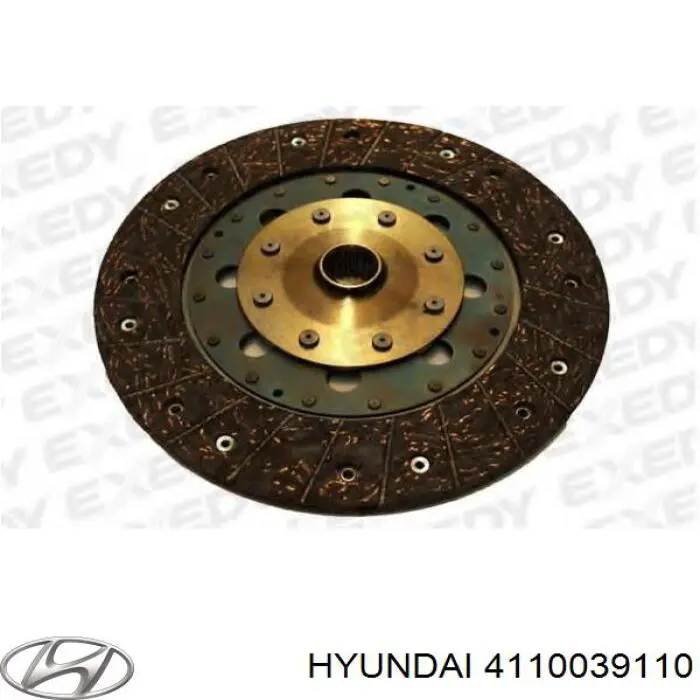 4110039110 Hyundai/Kia диск сцепления