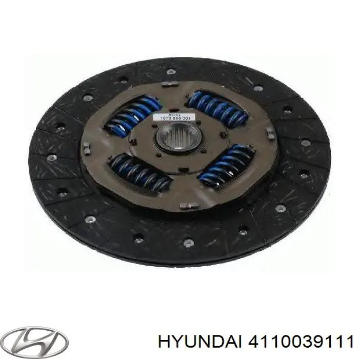 4110039111 Hyundai/Kia диск сцепления