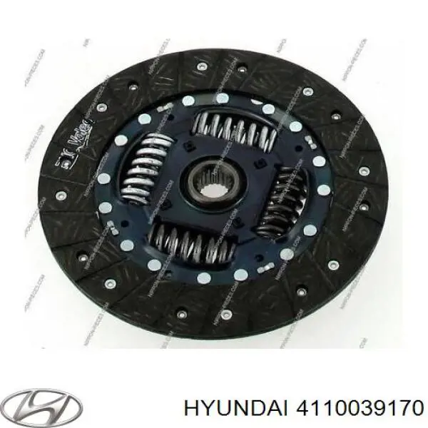 Диск сцепления Hyundai/Kia 4110039170 цена, от 73.55 USD