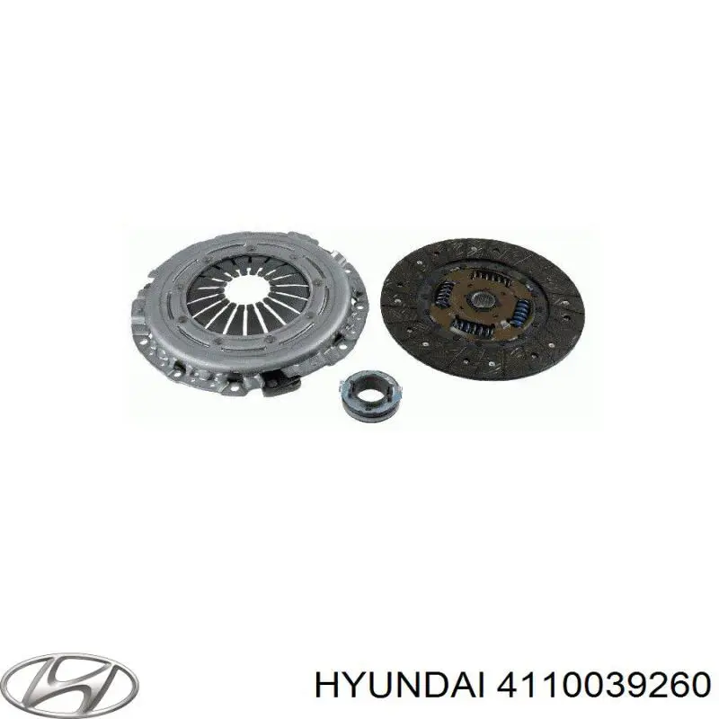 Диск сцепления P3AD018 Parts-Mall
