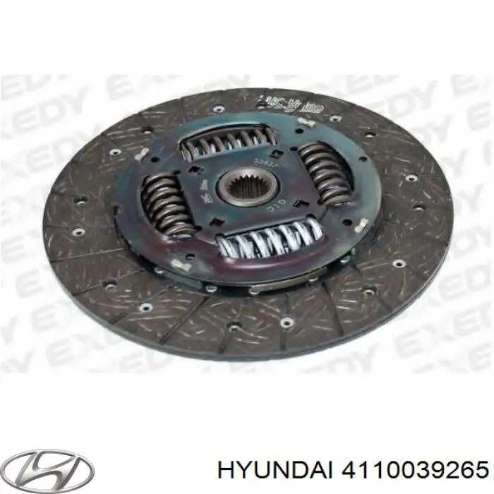 4110039265 Hyundai/Kia диск сцепления