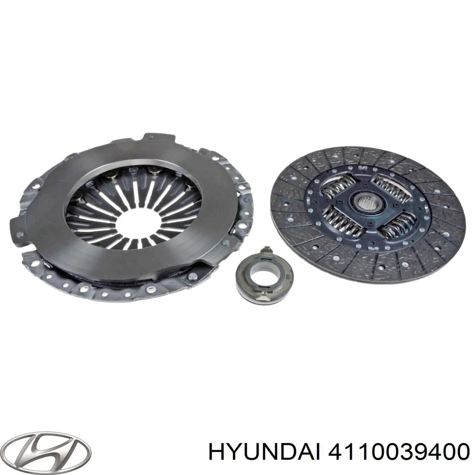 Disco de embraiagem Hyundai/Kia 4110039400 preço, a partir de 98,46 USD