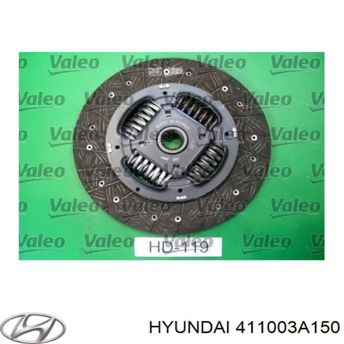 Купить 411003A150 Hyundai/Kia Диск сцепления
