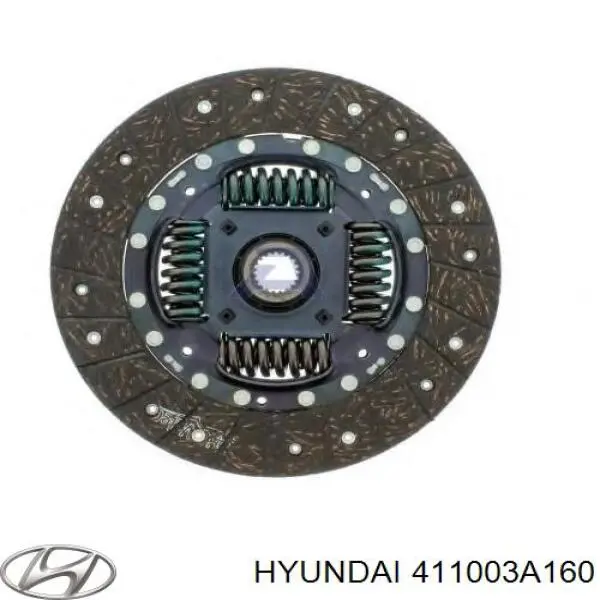 Диск сцепления 411003A160 Hyundai/Kia