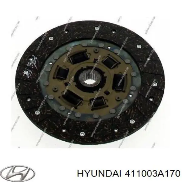 Диск сцепления 411003A170 Hyundai/Kia