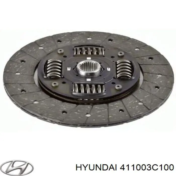 S411003C100 Hyundai/Kia диск сцепления