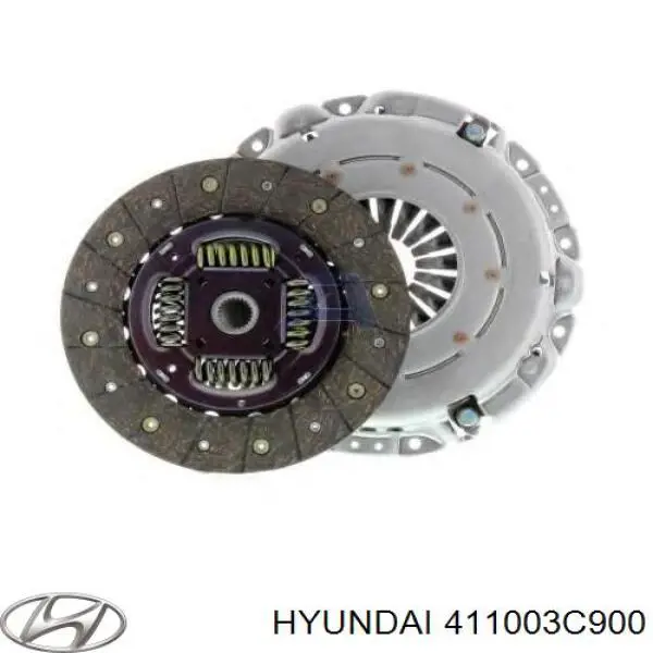 411003C900 Hyundai/Kia kit de embraiagem (3 peças)