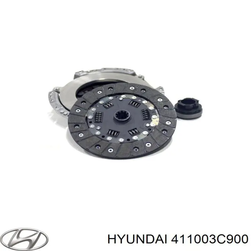 Купить 411003C900 Hyundai/Kia Комплект сцепления (диск, корзина, подшипник)
