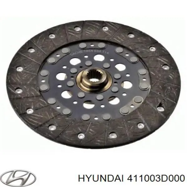 Диск сцепления на Hyundai Sonata LF