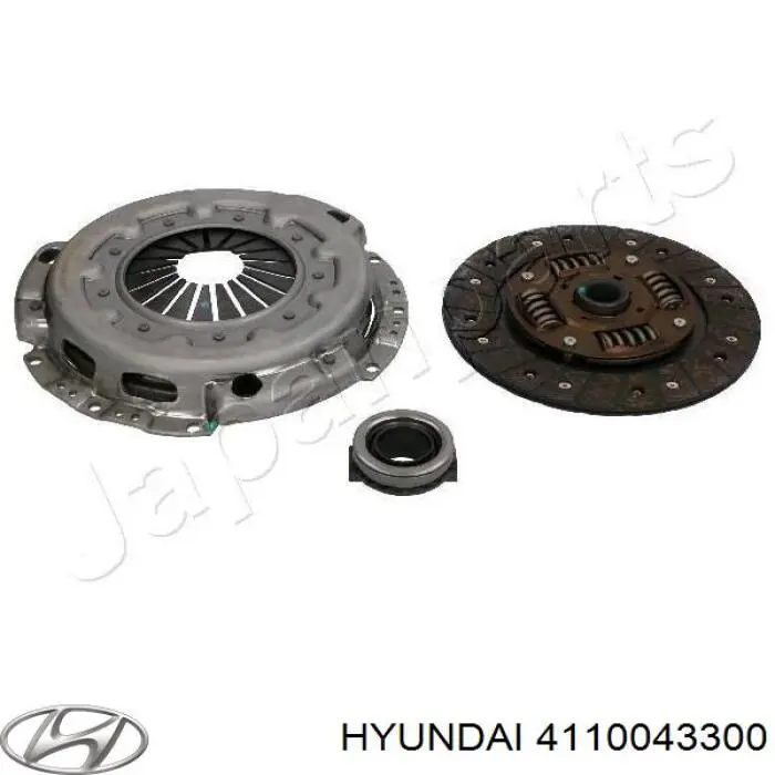 4110043300 Hyundai/Kia диск сцепления