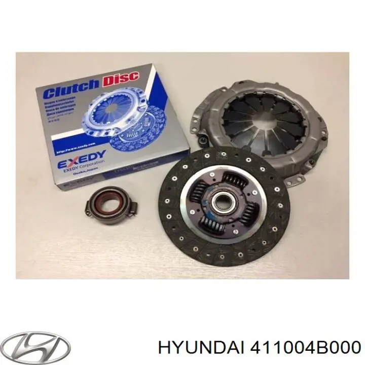 Диск сцепления Hyundai/Kia 411004B000 цена, от 60.98 USD