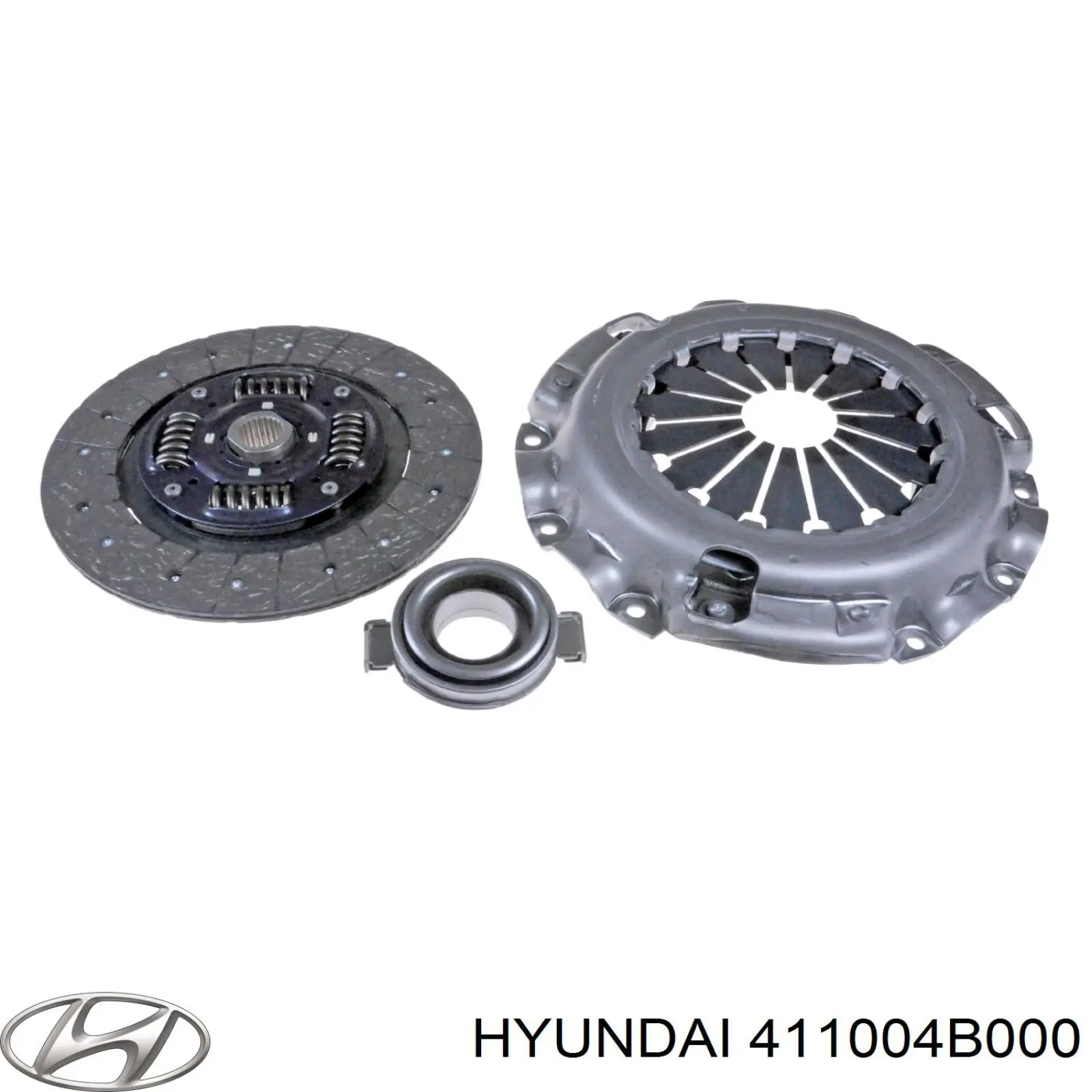 Диск сцепления 411004B000 Hyundai/Kia