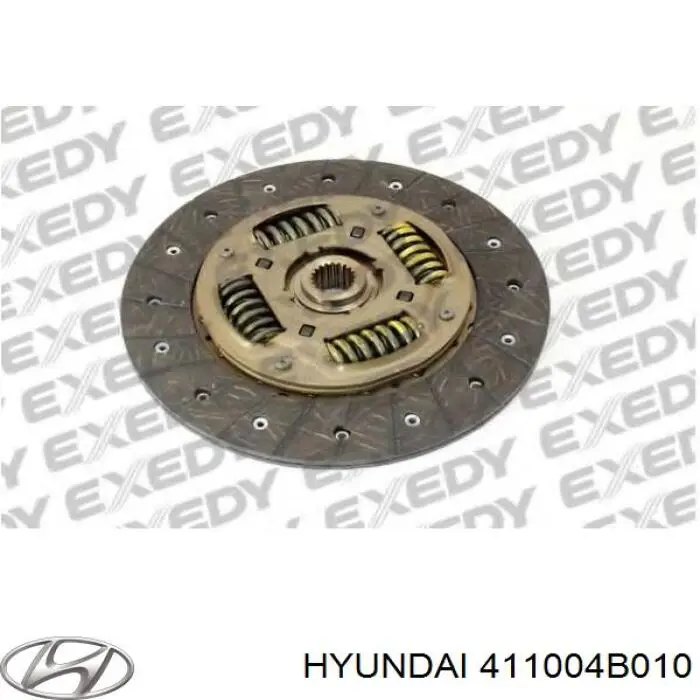 Диск сцепления Hyundai/Kia 411004B010 цена, от 60.91 USD