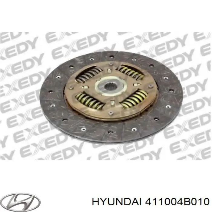 Купить 411004B010 Hyundai/Kia Диск сцепления
