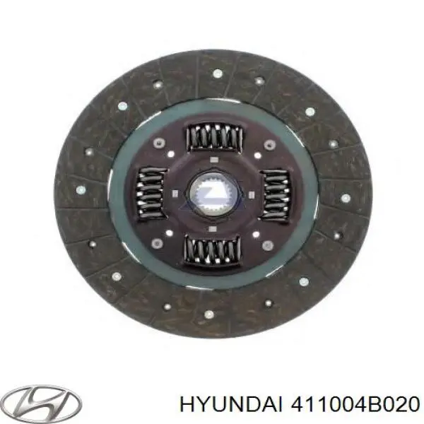 411004B020 Hyundai/Kia диск сцепления