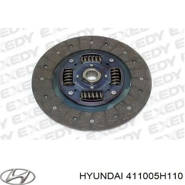 411005H100 Hyundai/Kia диск сцепления