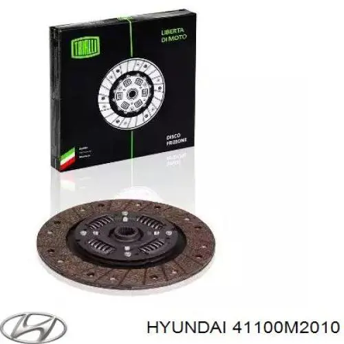 Диск сцепления Hyundai/Kia 41100M2010 цена, от 46.73 USD