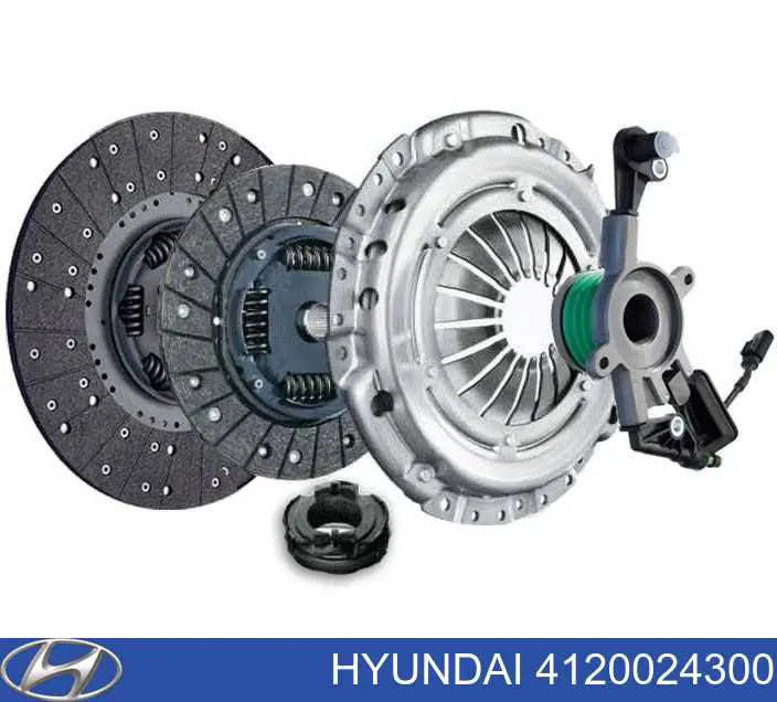 Комплект сцепления Hyundai/Kia 4120024300