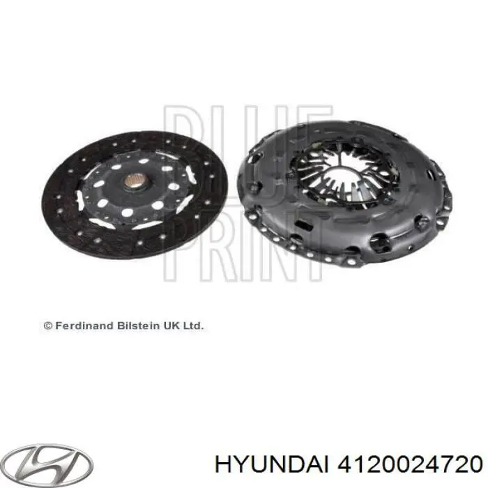 Комплект сцепления (3 части) Hyundai/Kia 4120024720 цена, от 38.01 USD