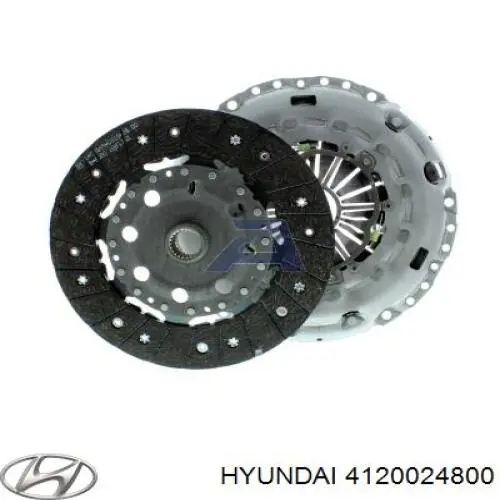 Комплект сцепления (3 части) Hyundai/Kia 4120024800 цена, от 275.56 USD