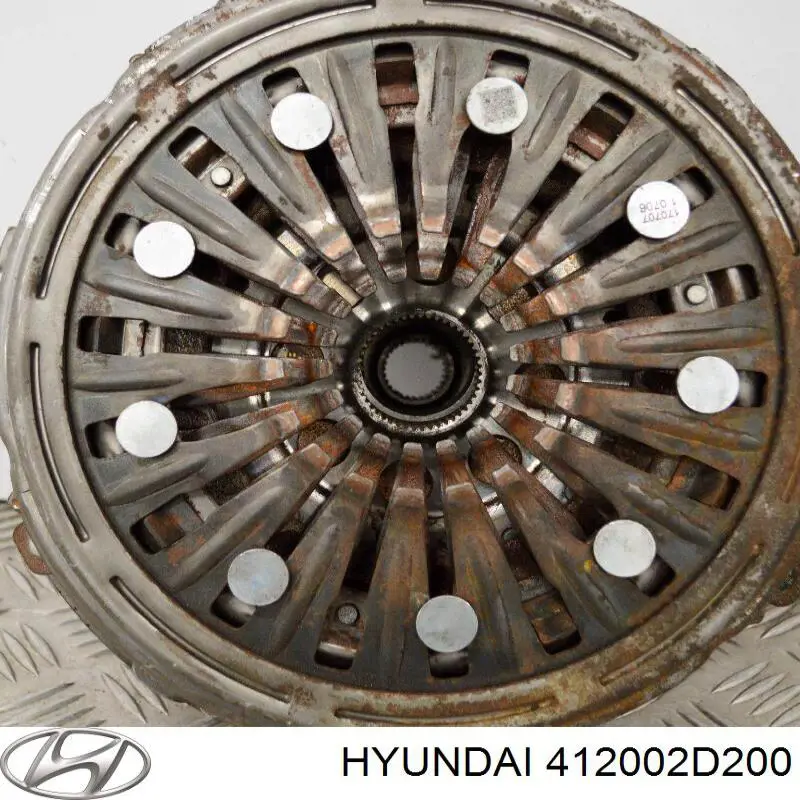 412002D200 HYUNDAI Embrague original y equivalente