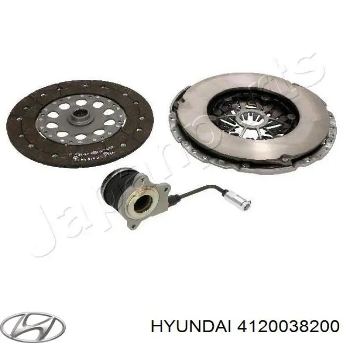 Комплект сцепления (3 части) Hyundai/Kia 4120038200 цена, от 375.03 USD