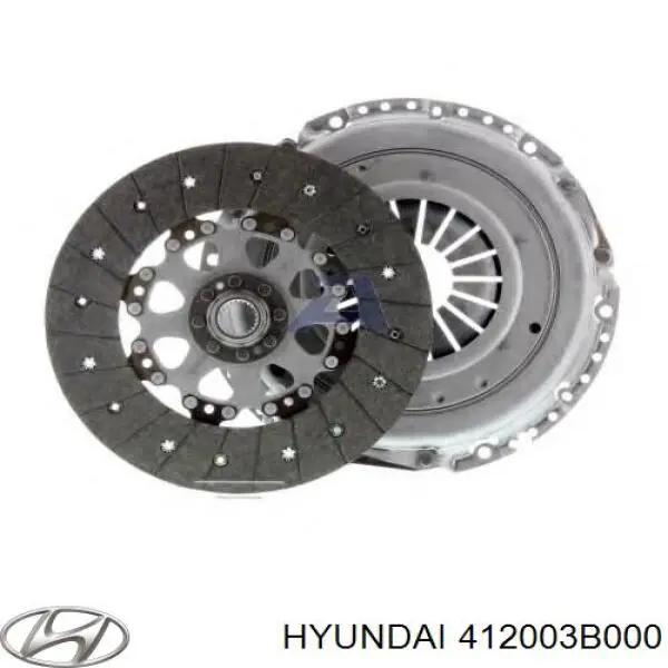 Комплект сцепления Hyundai/Kia 412003B000