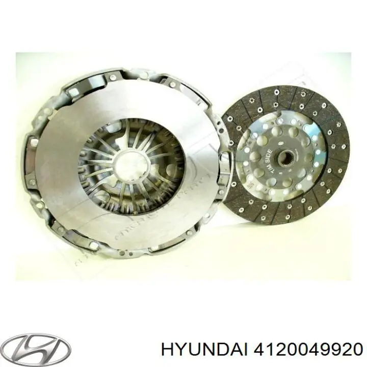 Комплект сцепления (3 части) Hyundai/Kia 4120049920 цена, от 31.74 USD