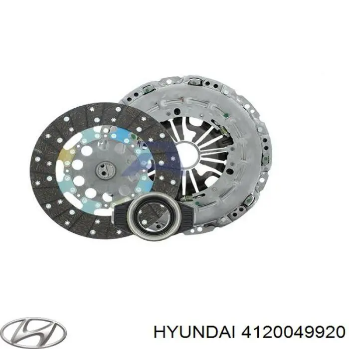 Купить 4120049920 Hyundai/Kia Комплект сцепления (диск, корзина, подшипник)