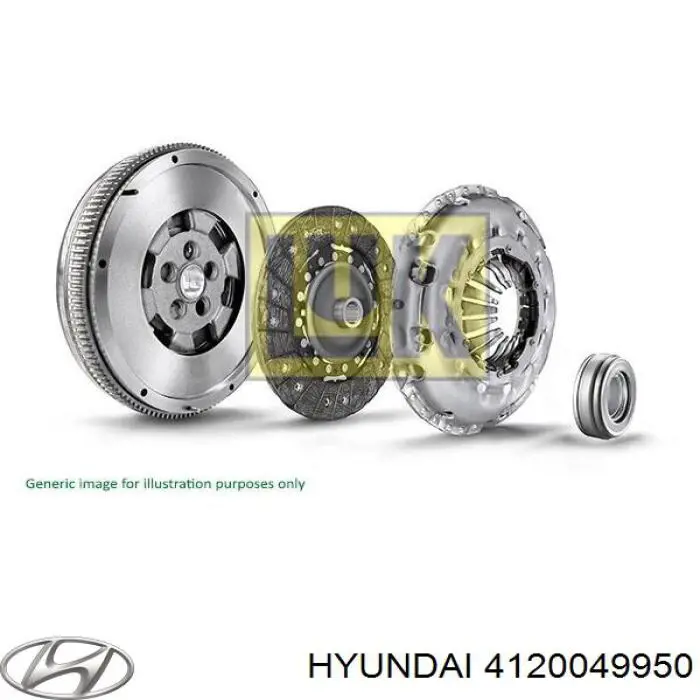 Комплект сцепления Hyundai/Kia 4120049950