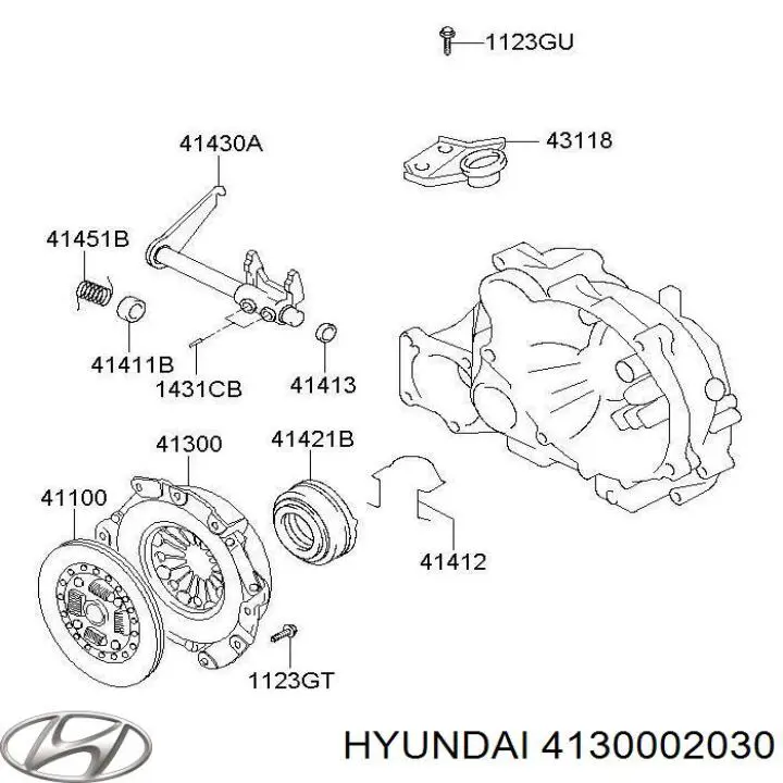 4130002030 Hyundai/Kia