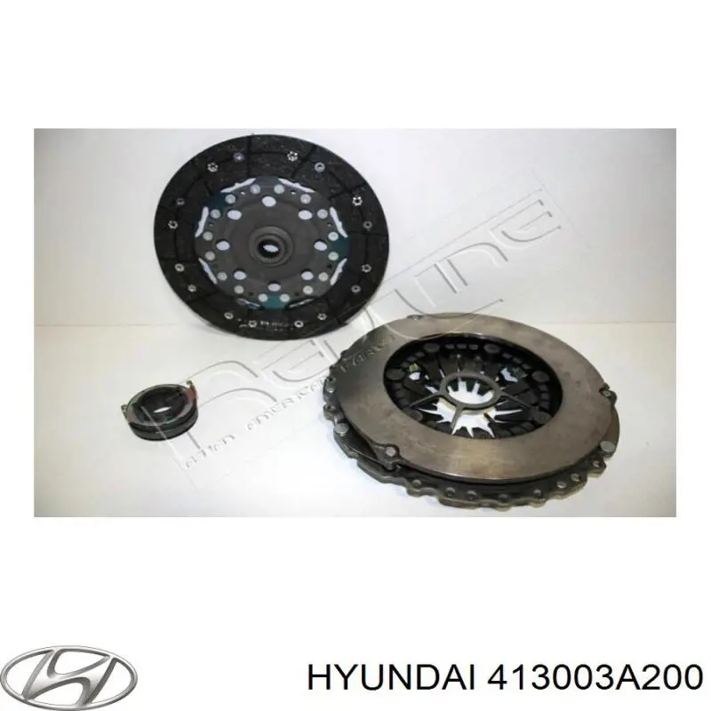 Купить 413003A200 Hyundai/Kia Комплект сцепления (диск, корзина, подшипник)