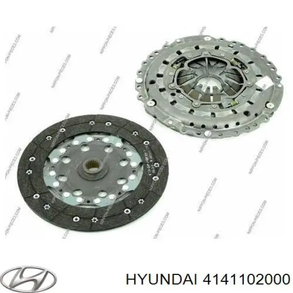Комплект сцепления Hyundai/Kia 4141102000