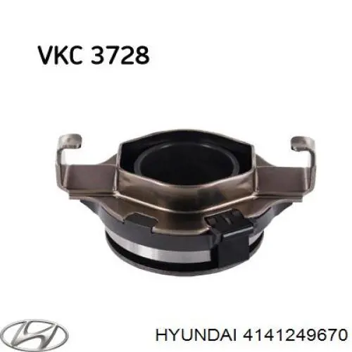 Выжимной подшипник 4141249670 Hyundai/Kia